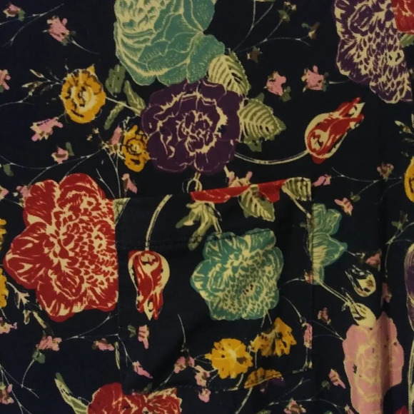 Lularoe Hi Low Pullover Floral Dress - Picture 4 of 5